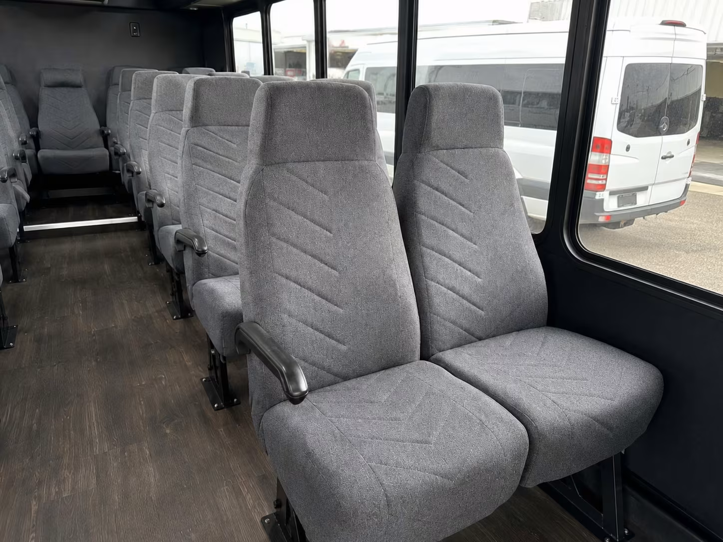 20 passenger minibus interior