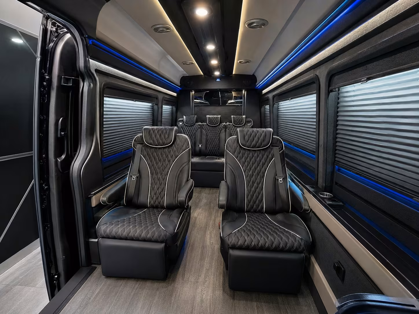 off site parking shuttle buses for large richardson campuses