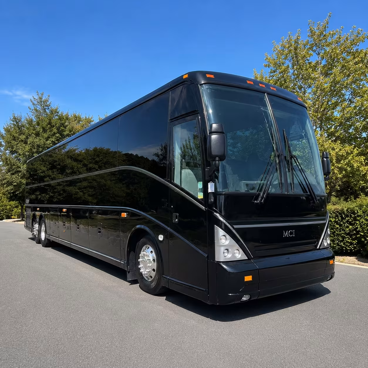 richardson wedding shuttle buses for hotels and receptions
