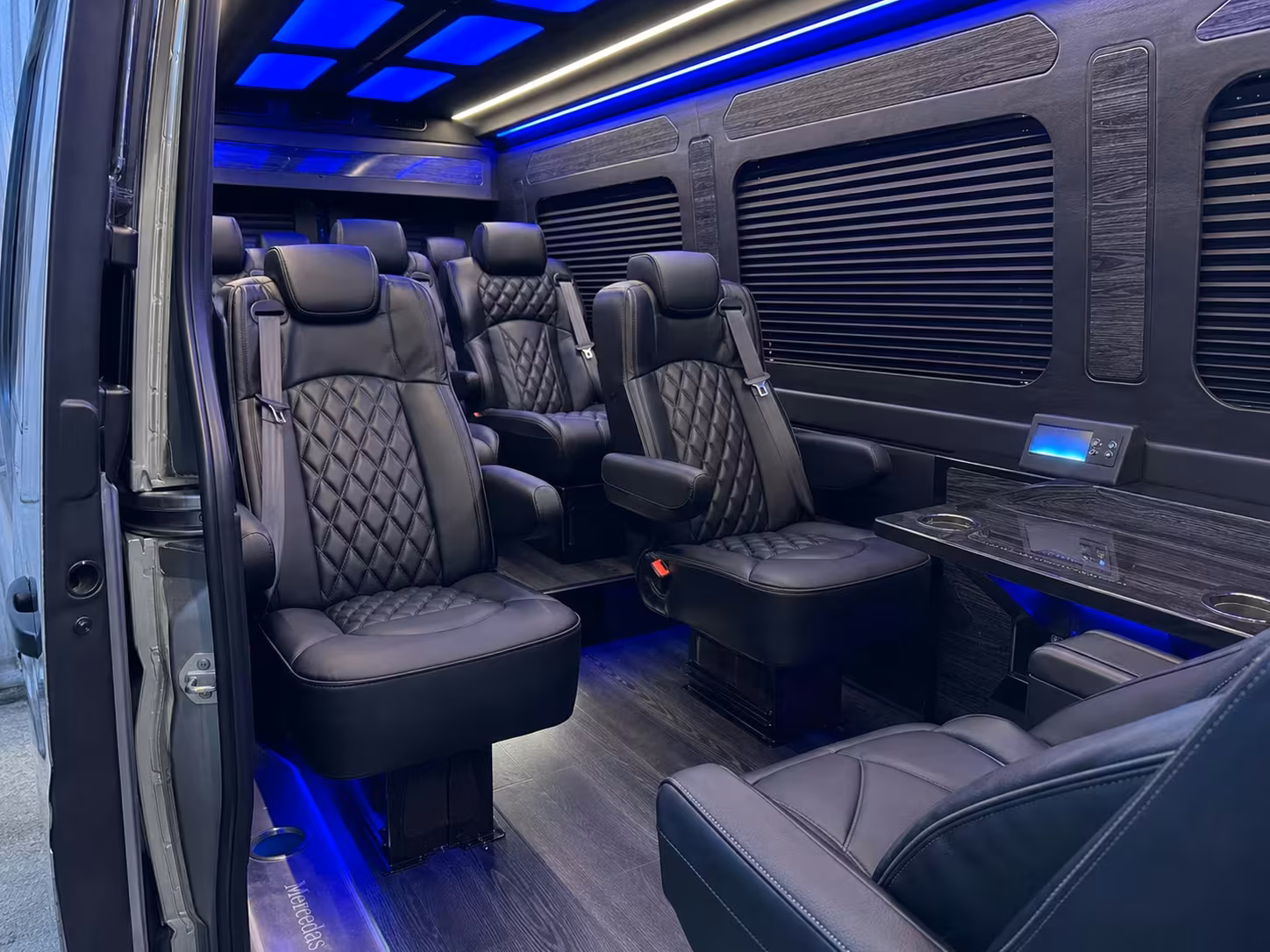 sprinter van transportation for groups and events across richardson
