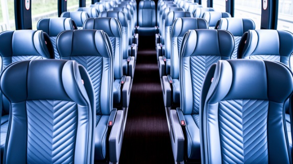 50 passenger charter bus interior frisco