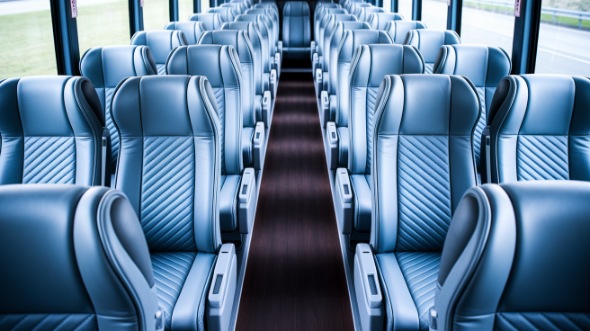 54 passenger charter bus interior frisco