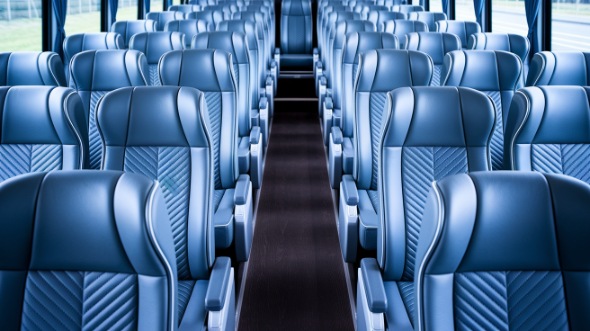 55 passenger charter bus interior frisco