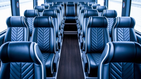 richardson 18 passenger minibus inside