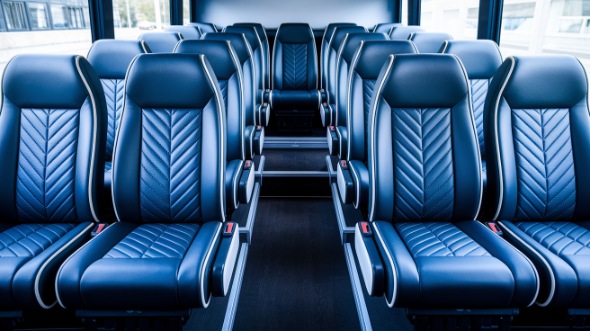richardson 20 passenger minibus inside