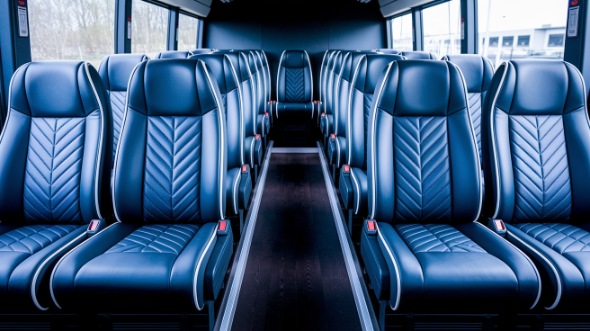 richardson 25 passenger minibus inside