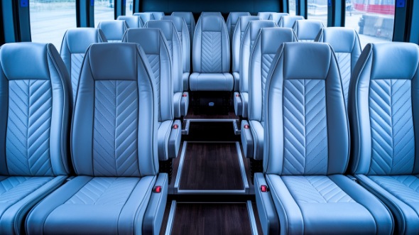 richardson 28 passenger minibus inside