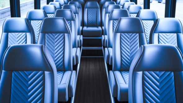 richardson 30 passenger minibus inside