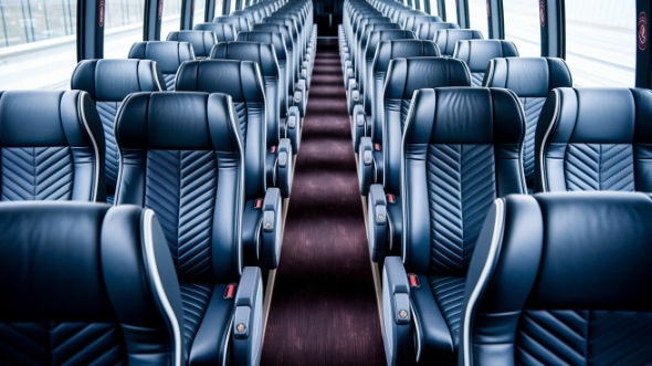 richardson 50 passenger charter bus rental