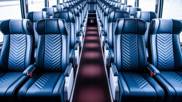richardson 55 passenger charter bus rental