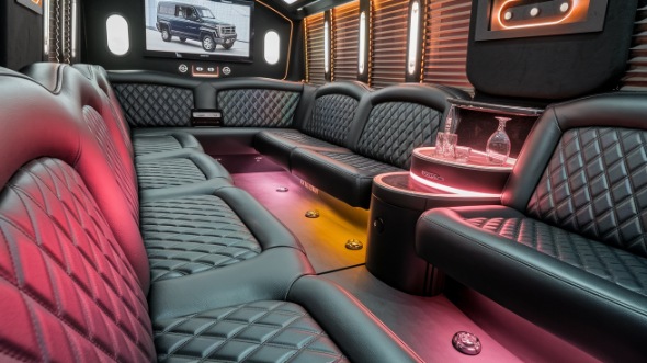 richardson party bus rental inside