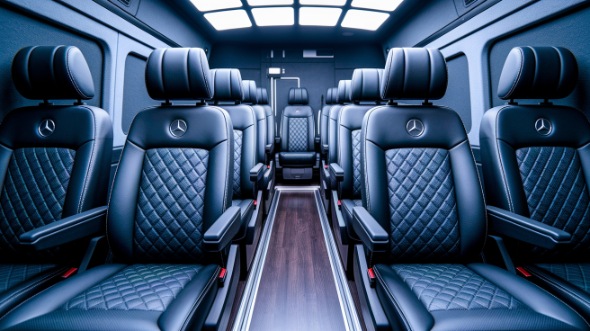 richardson sprinter van with driver rental